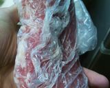 豚ヒレ肉とキャベツの赤ソース蒸し作り方2写真