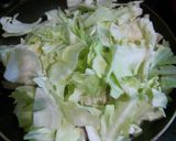 豚ヒレ肉とキャベツの赤ソース蒸し作り方4写真