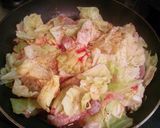 豚ヒレ肉とキャベツの赤ソース蒸し作り方7写真