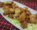 鱈の甘酢あん　息子のダイエット食作り方10写真