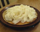 簡単美味!肉汁つけきしめん(うどん)作り方2写真