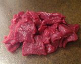 フライパン一つで♪鹿肉のレバニラ風炒め作り方1写真