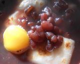 ゆであずき缶で栗ぜんざい作り方6写真