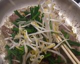 フライパン一つで♪鹿肉のレバニラ風炒め作り方5写真