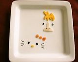 キャラ弁✿２０１４✿お正月✿お馬キティー作り方3写真