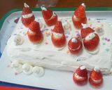 生クリームで雪だるま作り方4写真