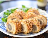 おせちに✿味しみ美味しい♪鶏ごぼう巻✿作り方9写真
