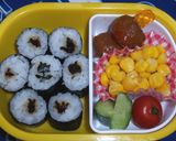 幼稚園のお弁当（６月1週目）作り方5写真