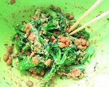 スティックセニョールの納豆和え作り方4写真