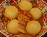 蕪とベーコンの煮込み作り方7写真