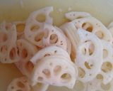 簡単れんこんサラダ作り方1写真