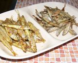 フライパンでワカサギ炒め（カレー味）作り方5写真