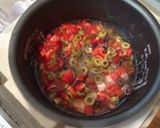 オリーブたっぷり！ピラフ風炊き込みご飯作り方3写真