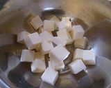 ブルーベリーのチーズケーキ作り方1写真