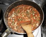 飴玉＋セロリ葉で美味しいミートソース作り方3写真