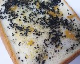 生姜蜂蜜♪ごまチーズトースト作り方2写真