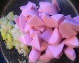 焦がしネギ~チャーハン作り方2写真