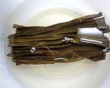 丸ごと尾頭付き♪ししゃもの昆布巻き作り方2写真