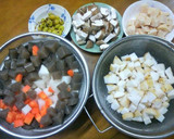 ♪新潟のお正月の定番☆豪華のっぺ(汁)♪作り方1写真