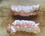 お•も•て•な•しに鶏肉のロール巻き。作り方6写真