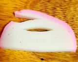 お正月に♡かまぼこの飾り切り(結び)作り方3写真