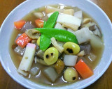 ♪新潟のお正月の定番☆豪華のっぺ(汁)♪作り方6写真