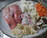 キンキの雑煮・みんと風作り方4写真