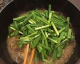 台湾風？あさりとニラの炒めもの作り方6写真