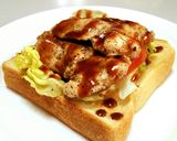 柔らかチキントースト！！絶品(^-^b作り方8写真