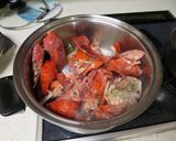オマール海老の殻でとるスープ作り方1写真