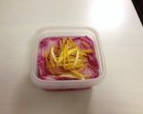シンプル田舎料理☆赤大根の酢物作り方4写真