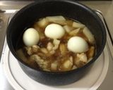 大根と鶏肉の煮物作り方4写真