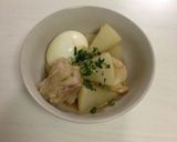 大根と鶏肉の煮物作り方5写真