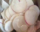 ✿お正月おせち✿紅白の千枚漬け☆作り方2写真
