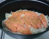 ストウブでサーモンの柚子胡椒蒸し作り方1写真