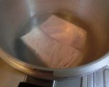 ☆豚バラ塊肉でとろ～り角煮☆圧力鍋で☆作り方1写真