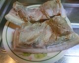 ☆豚バラ塊肉でとろ～り角煮☆圧力鍋で☆作り方4写真