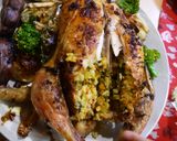 簡単♪薪ストーブのオーブンで鶏の丸焼き作り方13写真