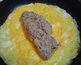 ひき肉とポテトのクリーミーオムレツ作り方8写真