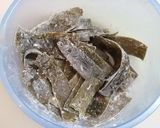 【簡単余り物活用】出汁ガラ昆布チップス作り方2写真