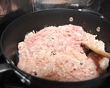 簡単！辛くない麻婆豆腐丼＊作り方1写真