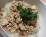 簡単！辛くない麻婆豆腐丼＊作り方5写真