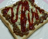 ＊粒マスマヨde納豆トースト＊作り方3写真