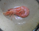 有頭エビの味噌汁、ほうれん草添え作り方8写真