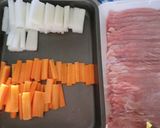 市松模様の豚肉巻き作り方1写真