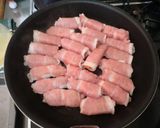 市松模様の豚肉巻き作り方4写真