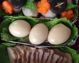 煮豚の煮汁で☆半熟味付けたまご作り方4写真