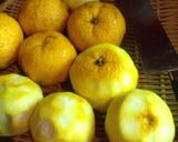 柚子の甘露煮作り方1写真