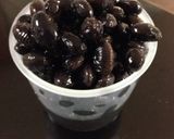 簡単もちもち黒豆おこわ作り方2写真