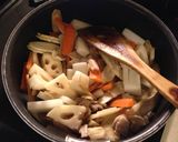 野菜がごろごろ豚汁作り方3写真